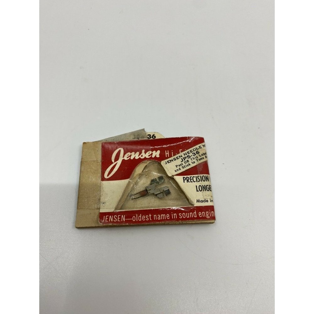 Jensen JPS-36 Shure N-4SS needle - 33 45 78 rpm Sapphire